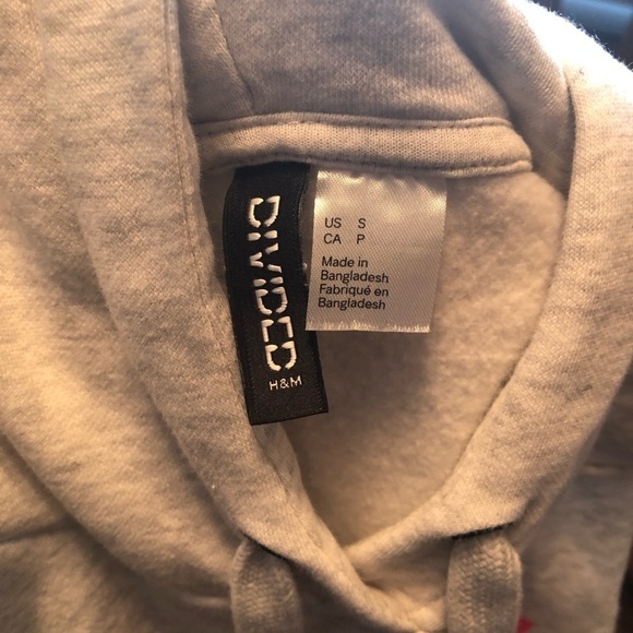 H&M Heather Gray Graphic Arizona Phoenix Hoodie Dress - Picture 5 of 8